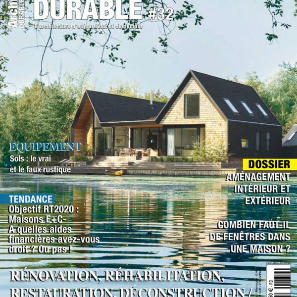 Couverture magazine Architecture Durable
