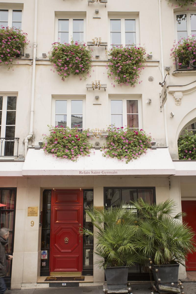 Façade de l'hôtel Relais Saint Germain