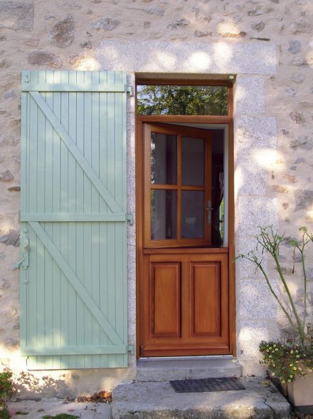 Atulam porte fermiere en bois Marie