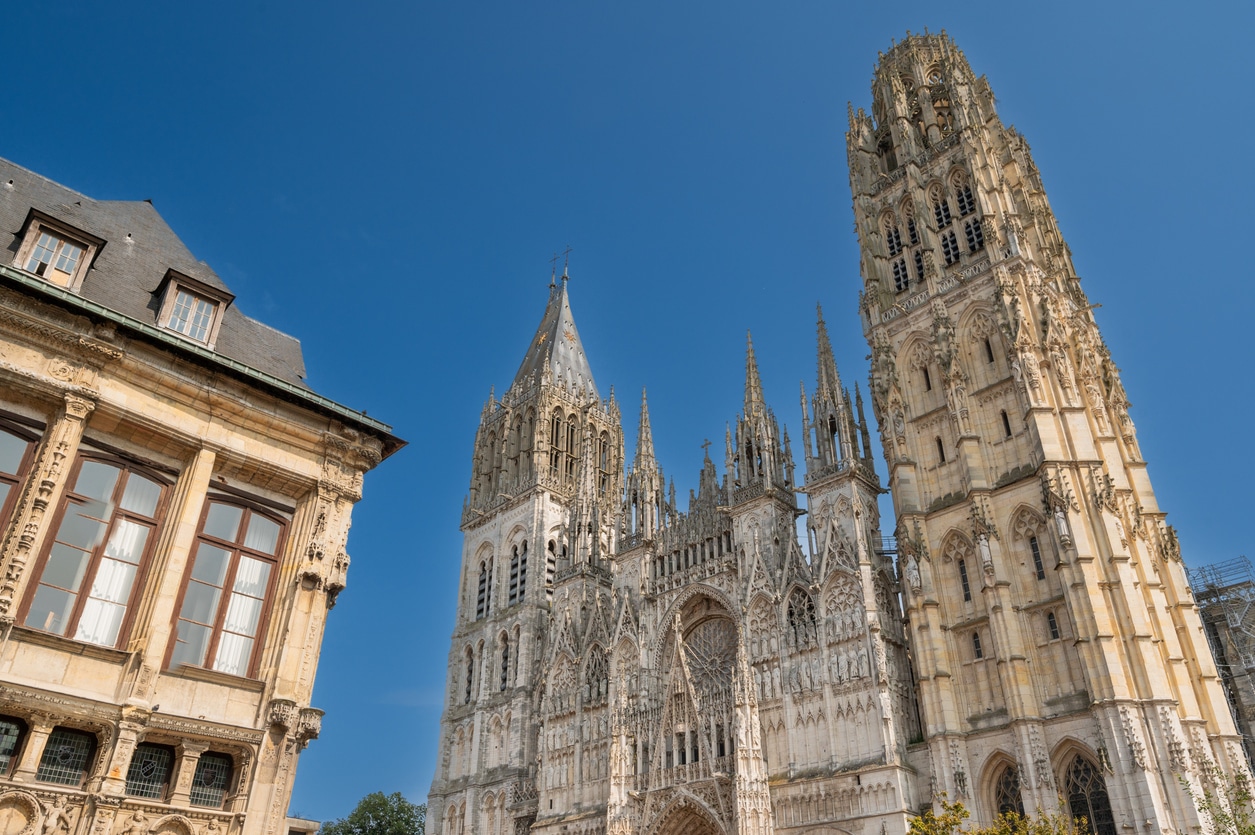 rouen fenetre bois cathedrale
