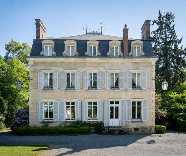 Maison de maitre fenetres bois