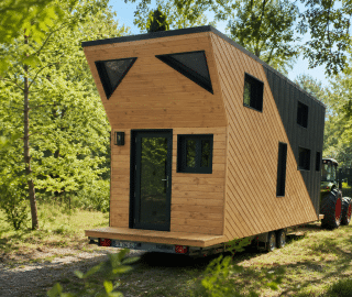 Tiny house en foret