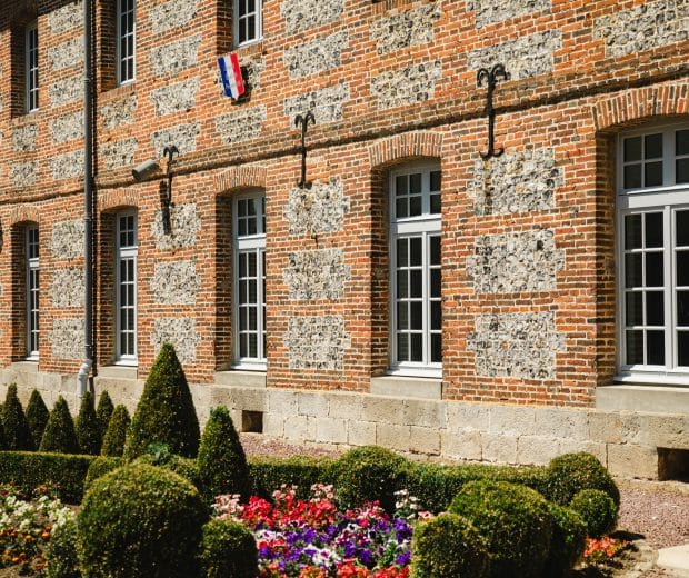 Façade mairie criel sur mer